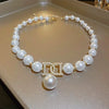 ELEGANT PEARL CLAVIVLE CHAIN