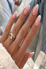 INSTANT HEART NAILS - 24PCS ALMOND WHITE