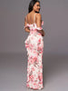 JOVANA MAXI FLORAL DRESS - PINK