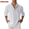 HENLEY COTTON SHIRT