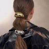 VINTAGE METAL PONYTAIL - SILVER