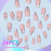 INSTANT GLAM NAILS - 24PCS ALMOND