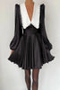 BLOUT ELEGANT DRESS - BLACK