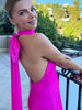 EZO MAXI DRESS - HOT PINK