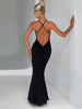 ADELINE MAXI DRESS - BLACK