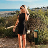 ALECIA MINI DRESS - BLACK