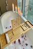 BAMBOO BATHTUB TRAY