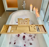 BAMBOO BATHTUB TRAY