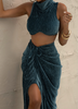 FIFI SKIRT SET - TEAL