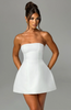 AISHA MINI DRESS - WHITE