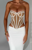 LAURA CORSET - IVORY/NUDE