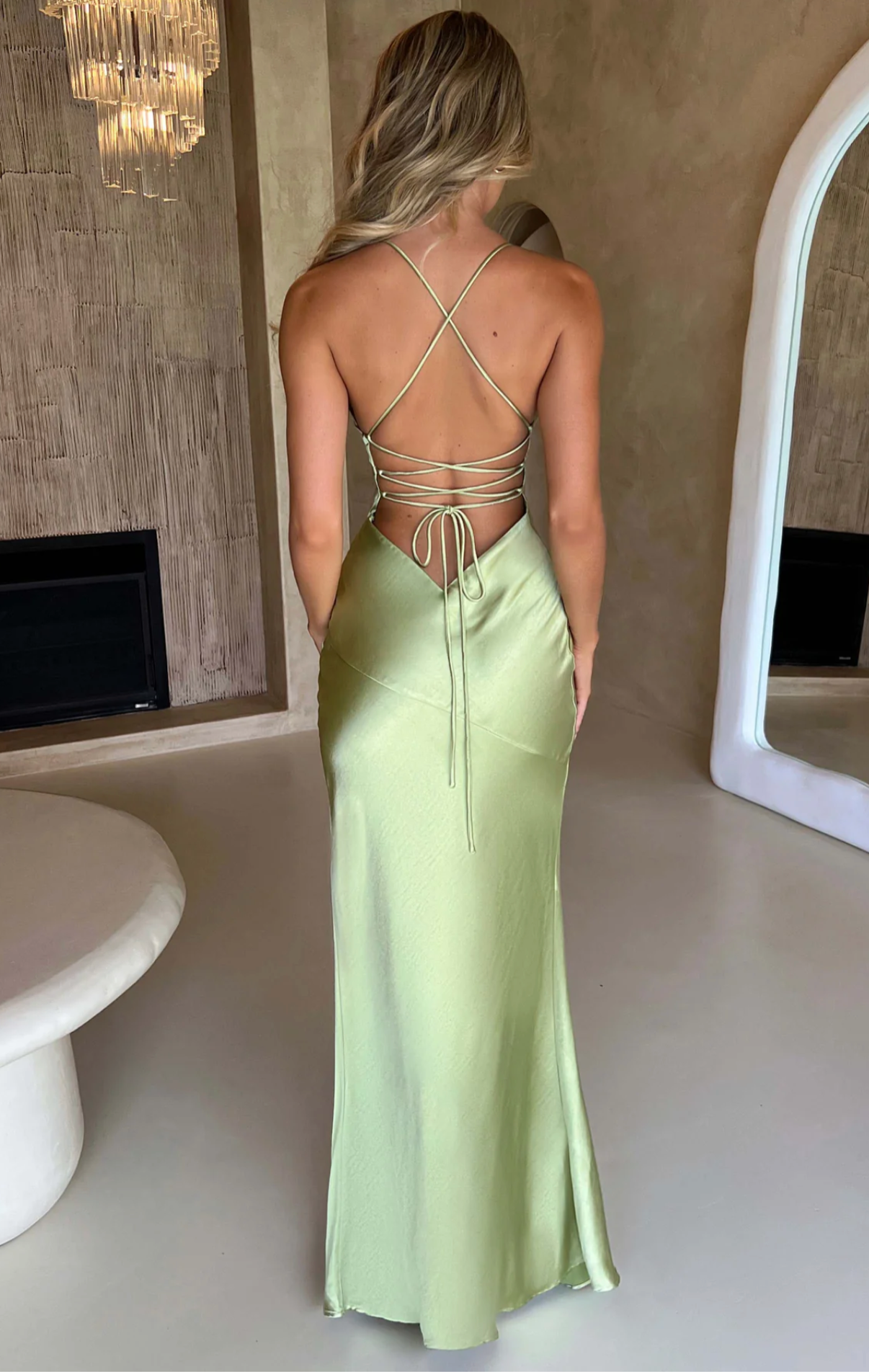 ARIAH MAXI DRESS - SAGE