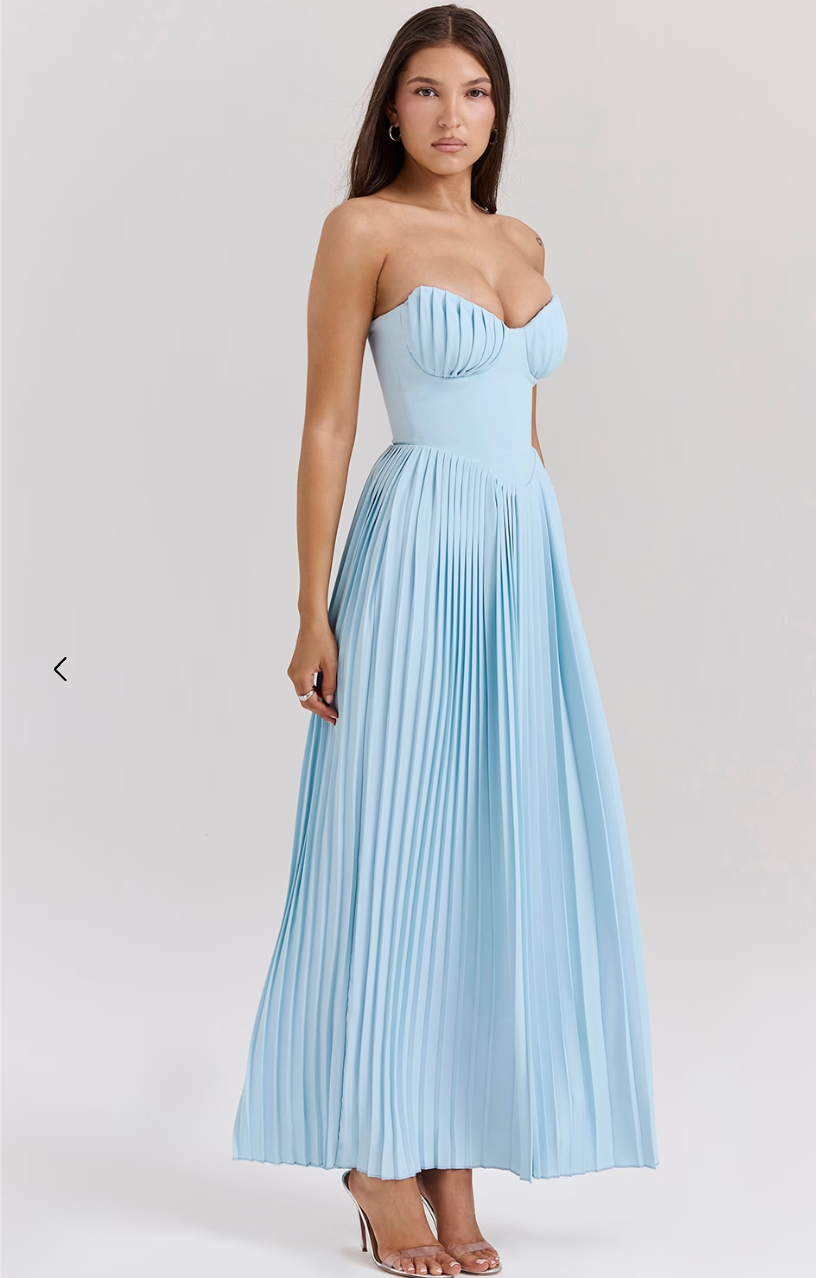 PRINCESS DREAM MAXI DRESS - BLUE