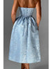 ASTR MID DRESS - BLUE