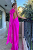 EZO MAXI DRESS - HOT PINK