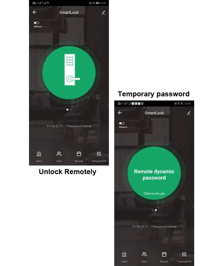 Housaccentsgalore Fingerprint Lock - Black