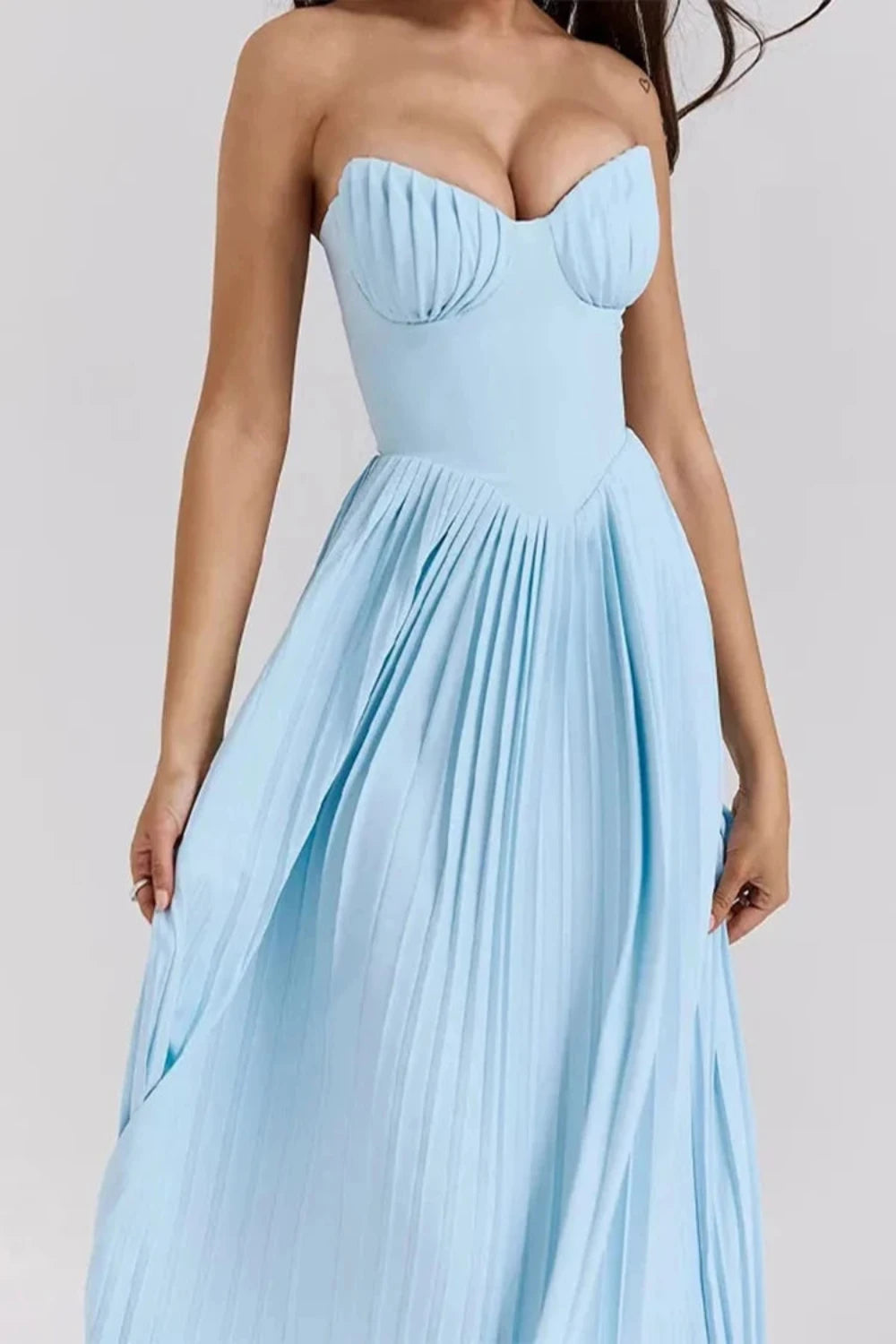 PRINCESS DREAM MAXI DRESS - BLUE